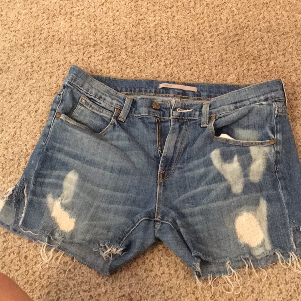 Vince destroyed cutoff shorts 27